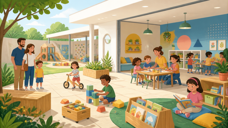 Crianças em atividade na Educação Infantil em Bragança Paulista no Colégio Apicys